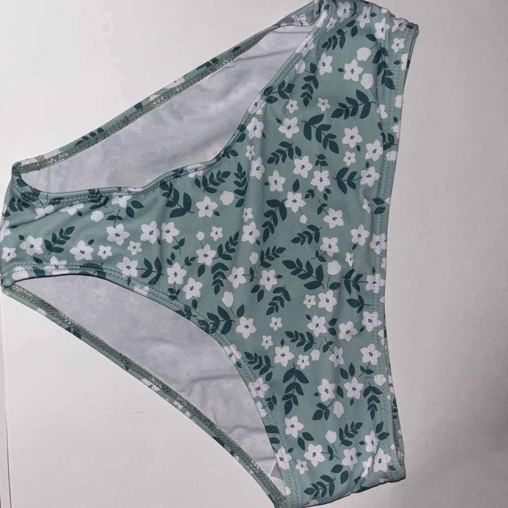 Floral Print Bikini Bottom